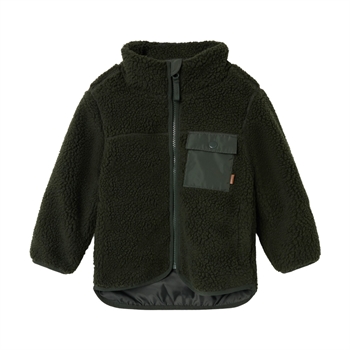 Name It - Nmmmall Teddy Jacket - Climbing Ivy