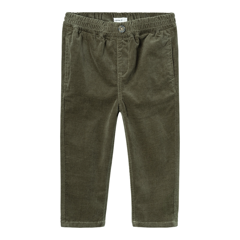 Name It - Nmmben Tapered Cord Pant 4632-Yt N - Tea Leaf