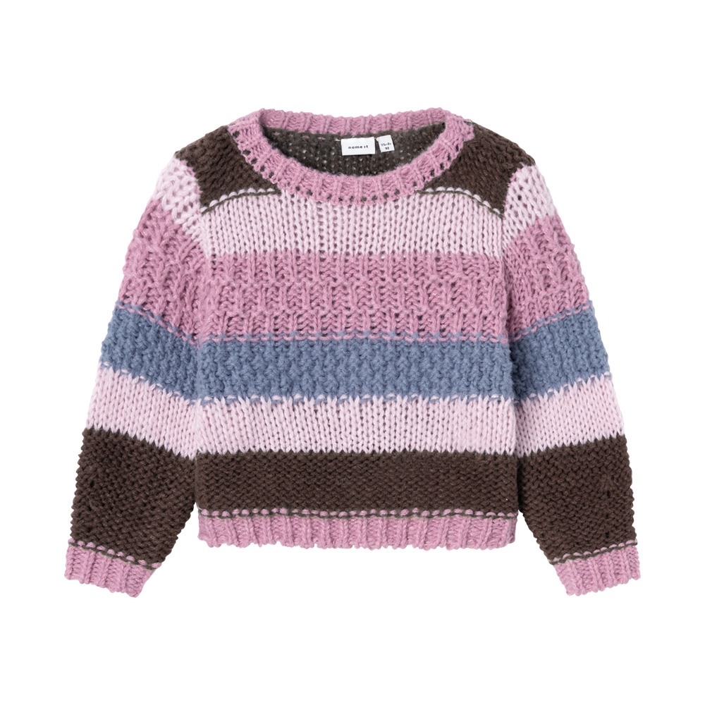 Name It - Nmforonja Ls Knit - Mauve Orchid