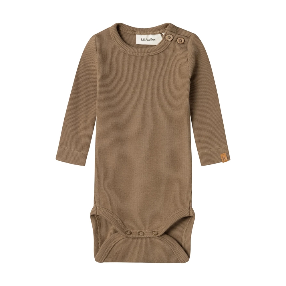 Lil\' Atelier - Nbmomilo Ls Nreg Body Lil - Sepia Tint