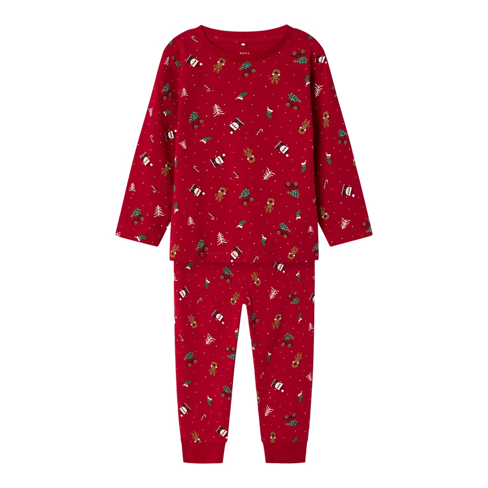 Name It - Nmnvismas Ls Nightset - Jester Red