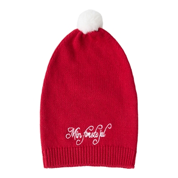 Name It - Nbnrixmasine Knit Hat - Jester Red