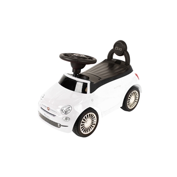 BabyTrold Fiat 500 Gåbil, Hvid