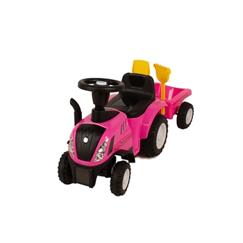 BabyTrold Traktor Gåbil, Pink