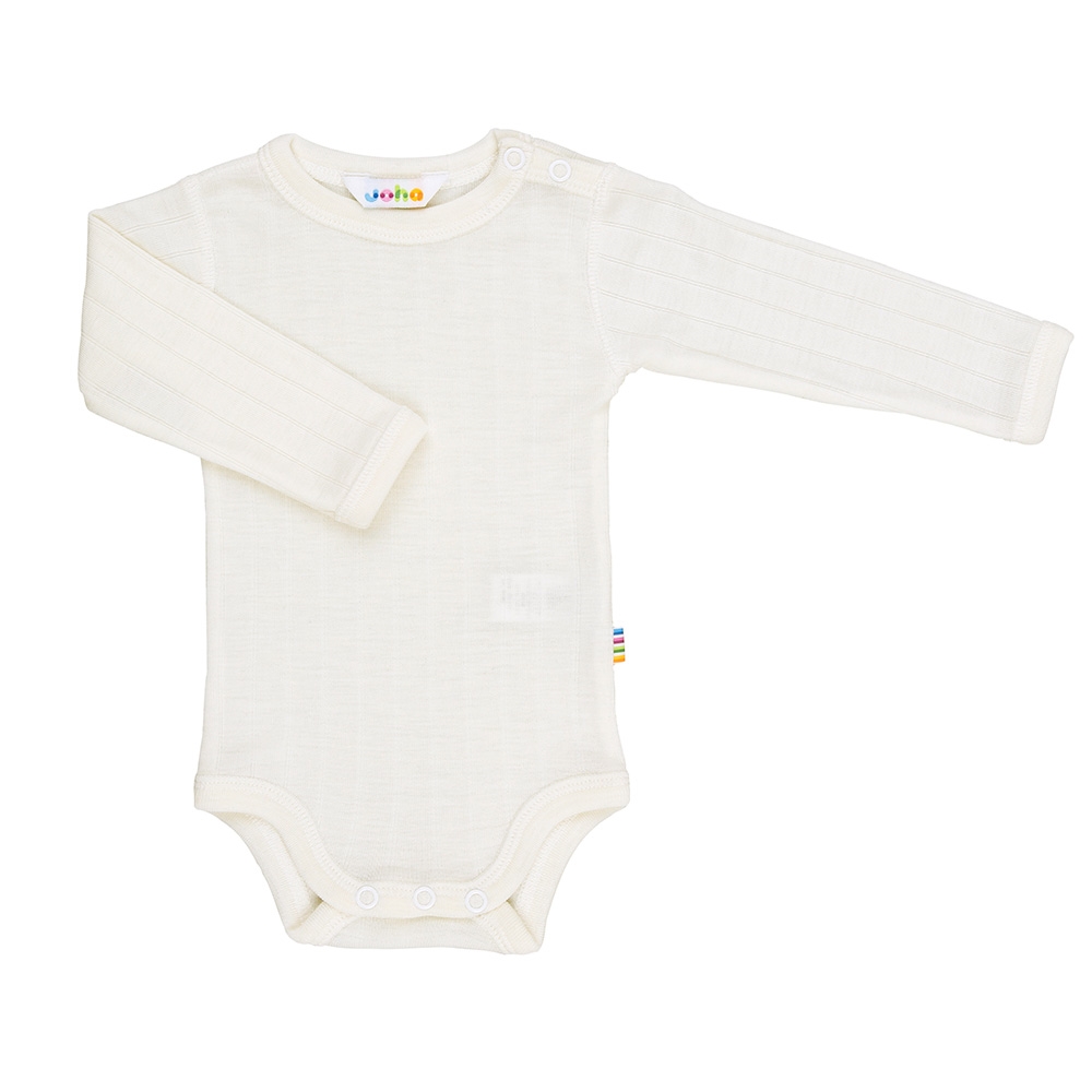 Joha Langærmet Uld Body, Off White