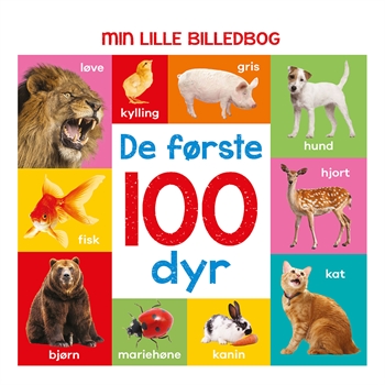 Min lille billedbog - De første 100 dyr