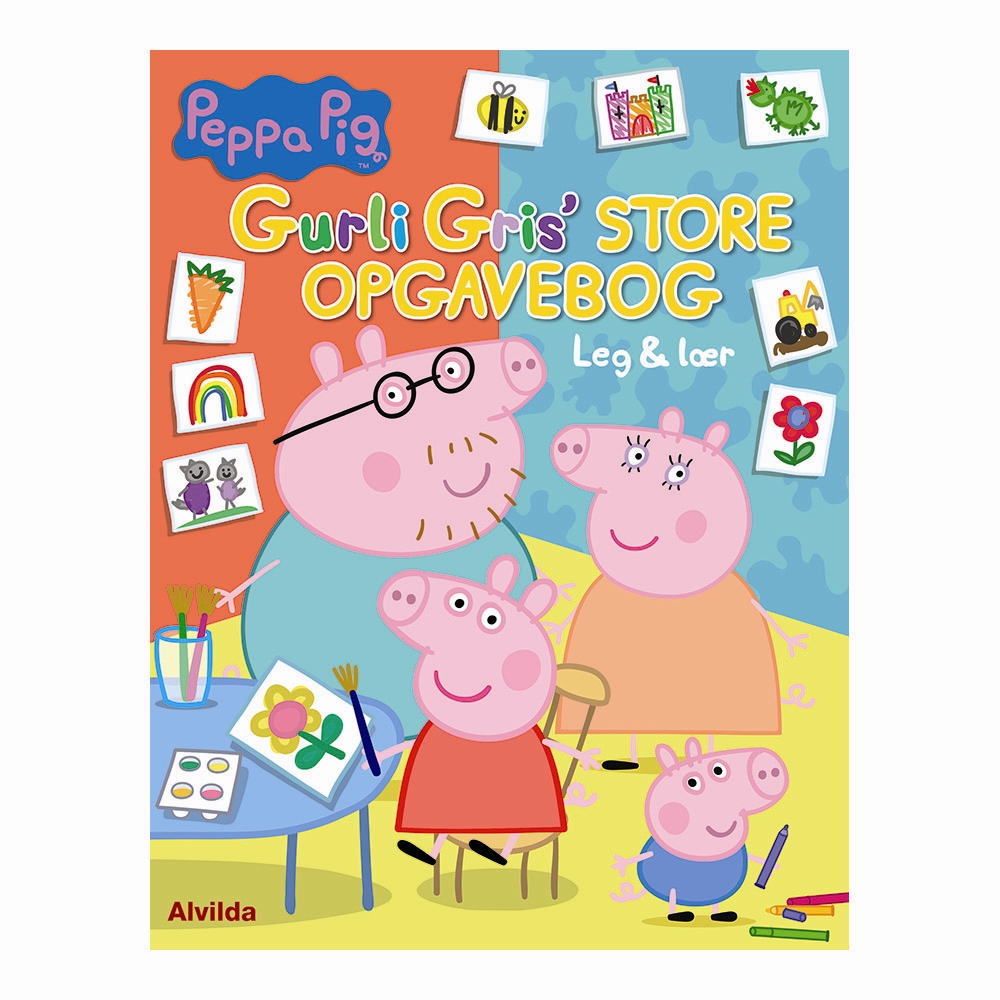 Peppa Pig - Gurli Gris\' store opgavebog