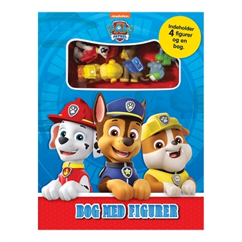 Paw Patrol - Bog med figurer